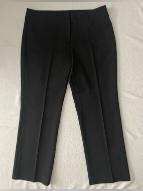 Talbots Signature Women Dress Pants 14P Black High Rise Career Business Casual